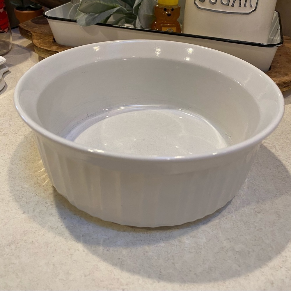 corning Ware one and a half court ramekin